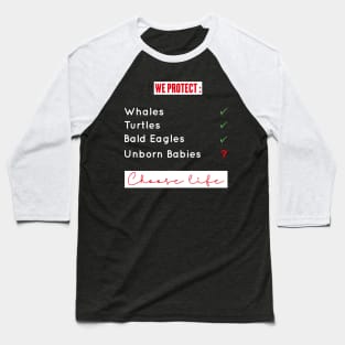 Save Unborn Babies | Pro-life Baseball T-Shirt